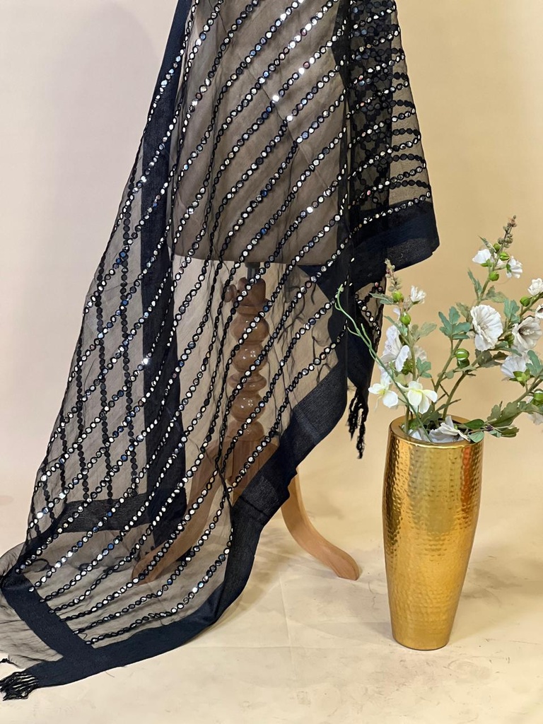 Organza Mirror Stoles 4780