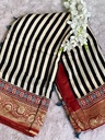 Ajrakh Dola Silk Sarees 5018 