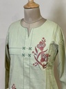 Cotton Short Kurti 5047 Green