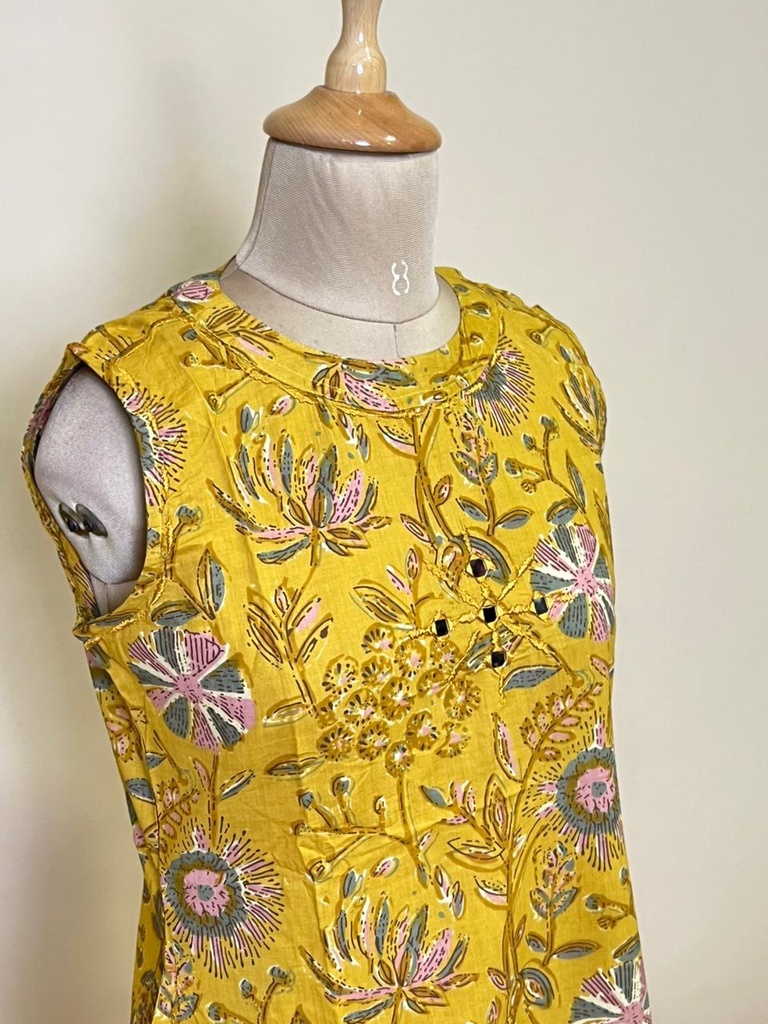 Premium Cotton Coord Set 5043