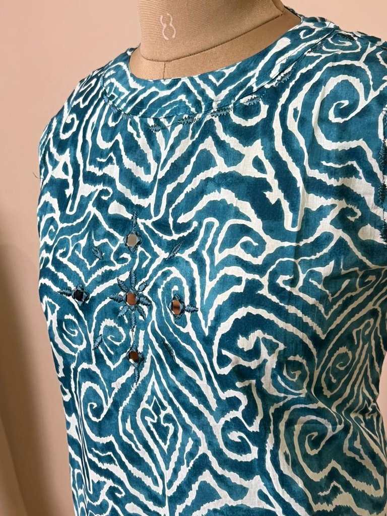 Premium Cotton Coord Set 5043 