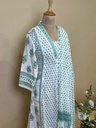 Premium Cotton Kurti Set 5609 Green