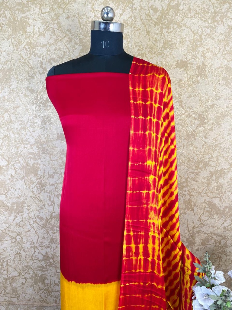 Tie And Dye Modal Silk Suit 5041