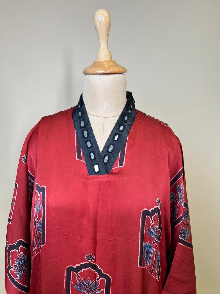 Ajrakh Modal Kaftans 4803