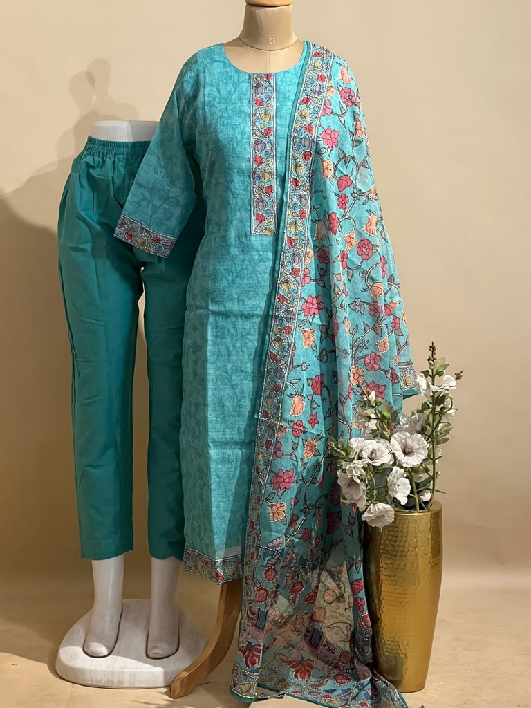 Kantha Cotton Kurti Sets 5046