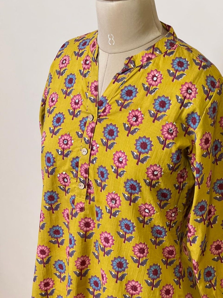 Short Cotton Kurtis 5056