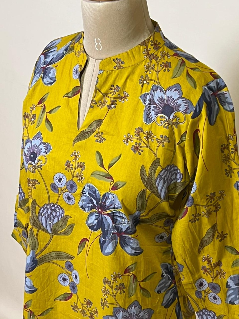 Short Cotton Kurtis 5056