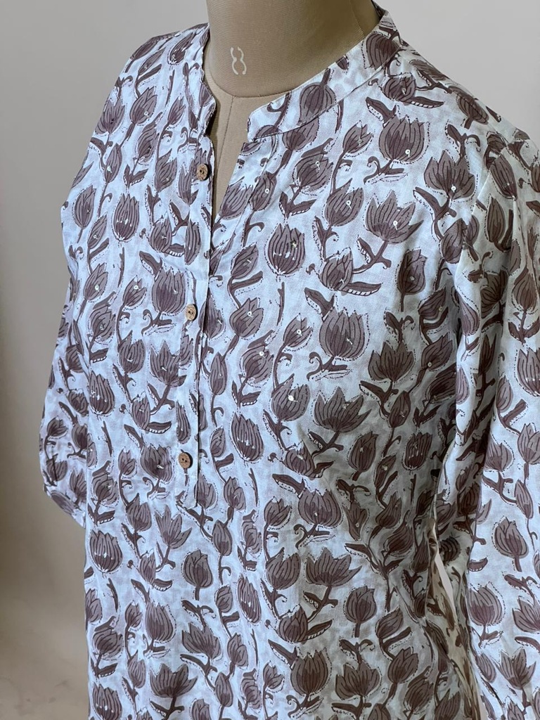 Short Cotton Kurtis 5056