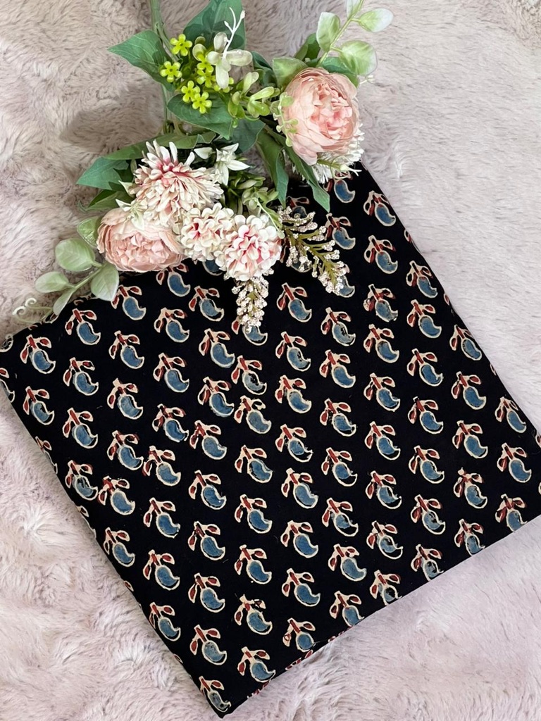 Ajrakh Cotton Fabric 5021