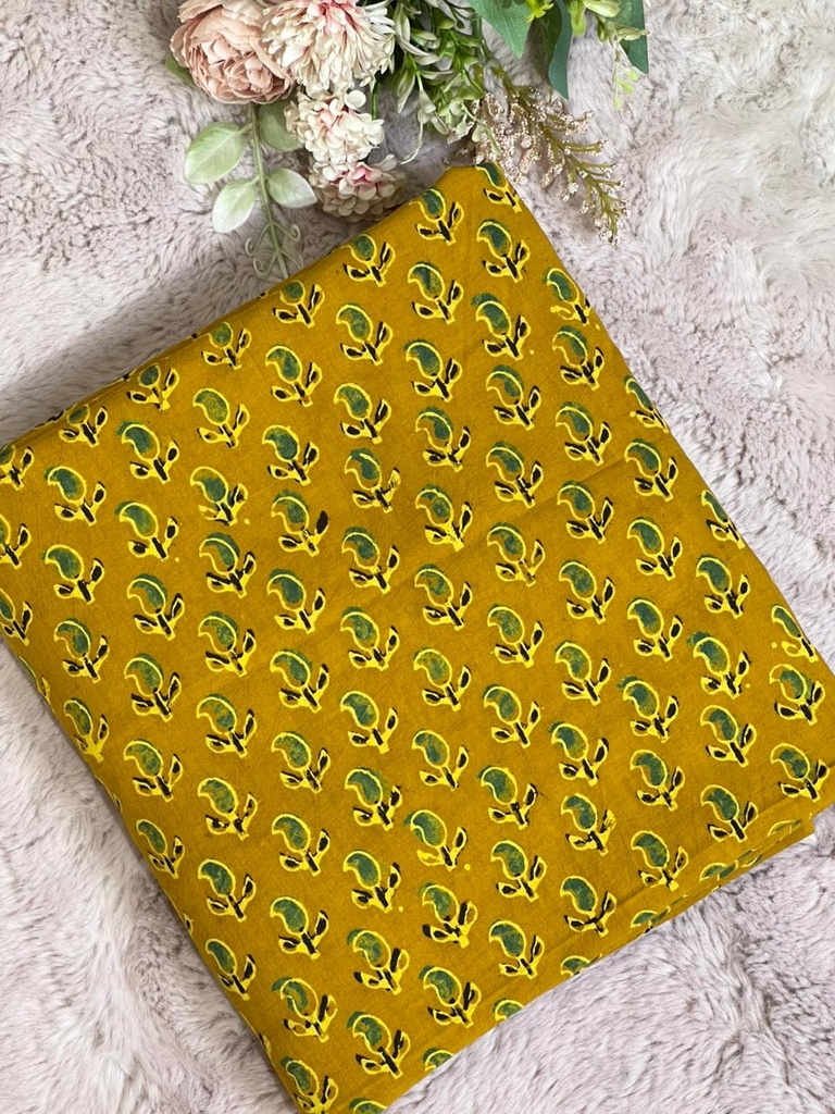 Ajrakh Cotton Fabric 5021