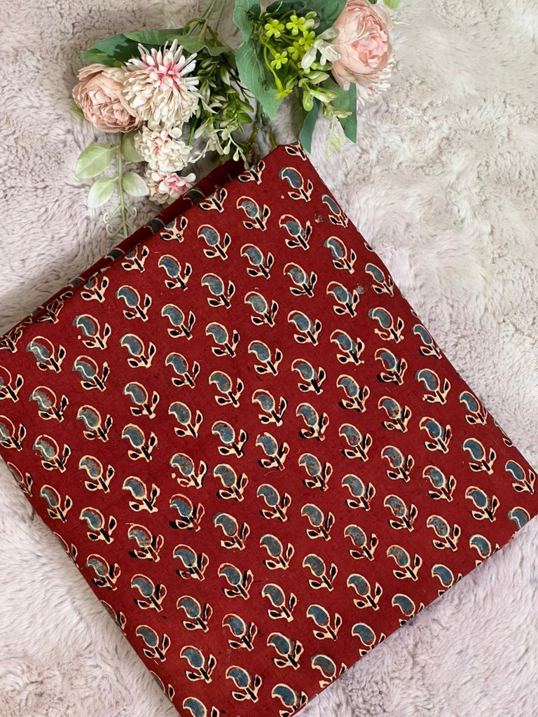Ajrakh Cotton Fabric 5021