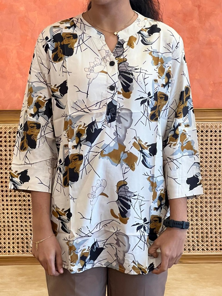 Premium Cotton Short Kurti 5058