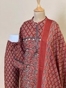 Ajrakh Cotton Kurti Sets 5043