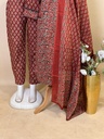 Ajrakh Cotton Kurti Sets 5043
