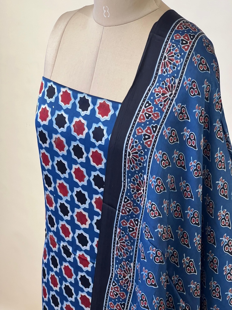 Ajrakh Modal Suit Sets 5012