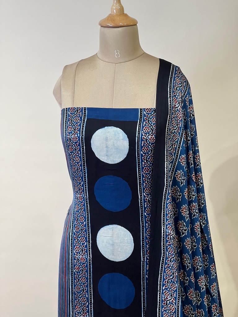 Ajrakh Modal Suit Sets 5012