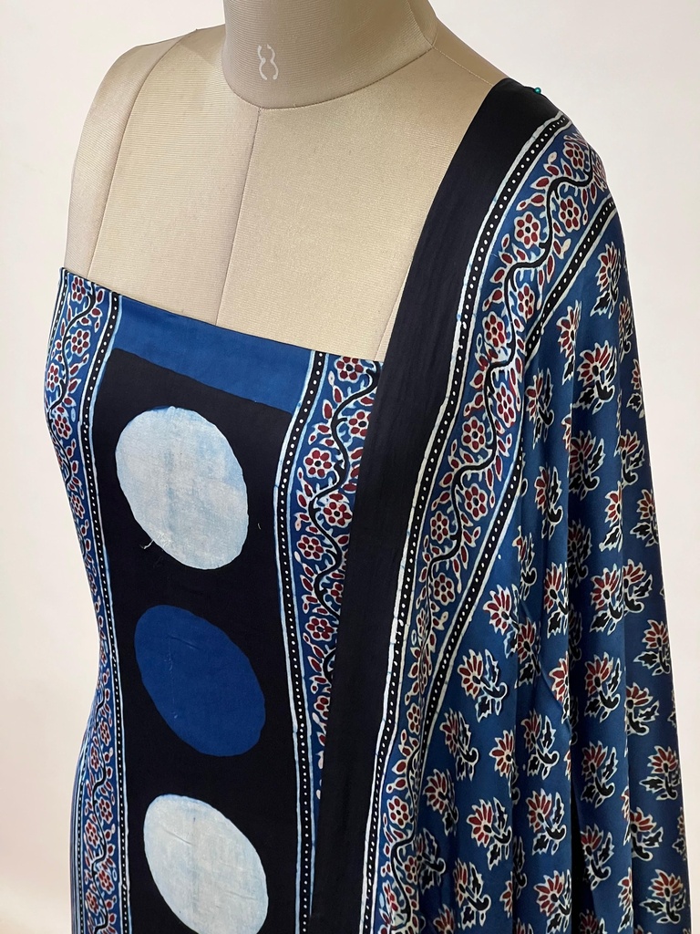 Ajrakh Modal Suit Sets 5012