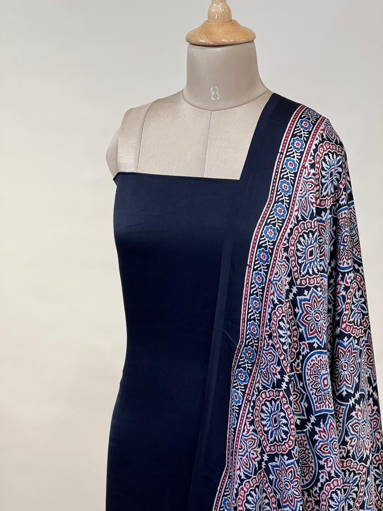 Ajrakh Modal Suit Sets 5012