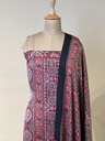Ajrakh Modal Top Dupatta Sets 5012