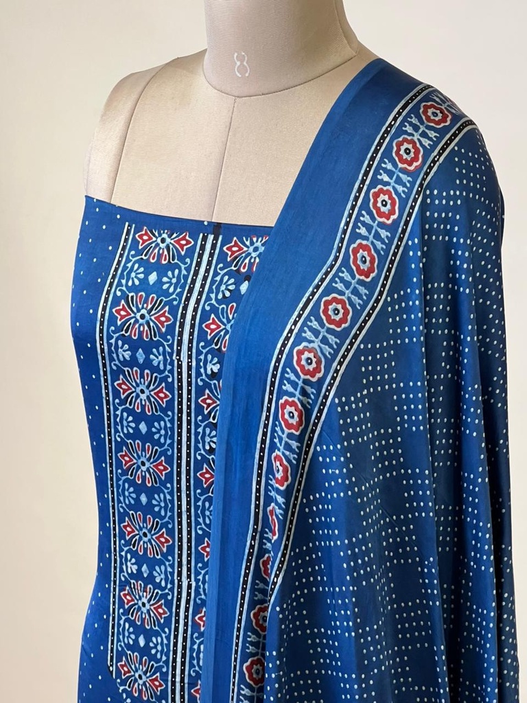  Ajrakh Modal Suit Sets  5012 