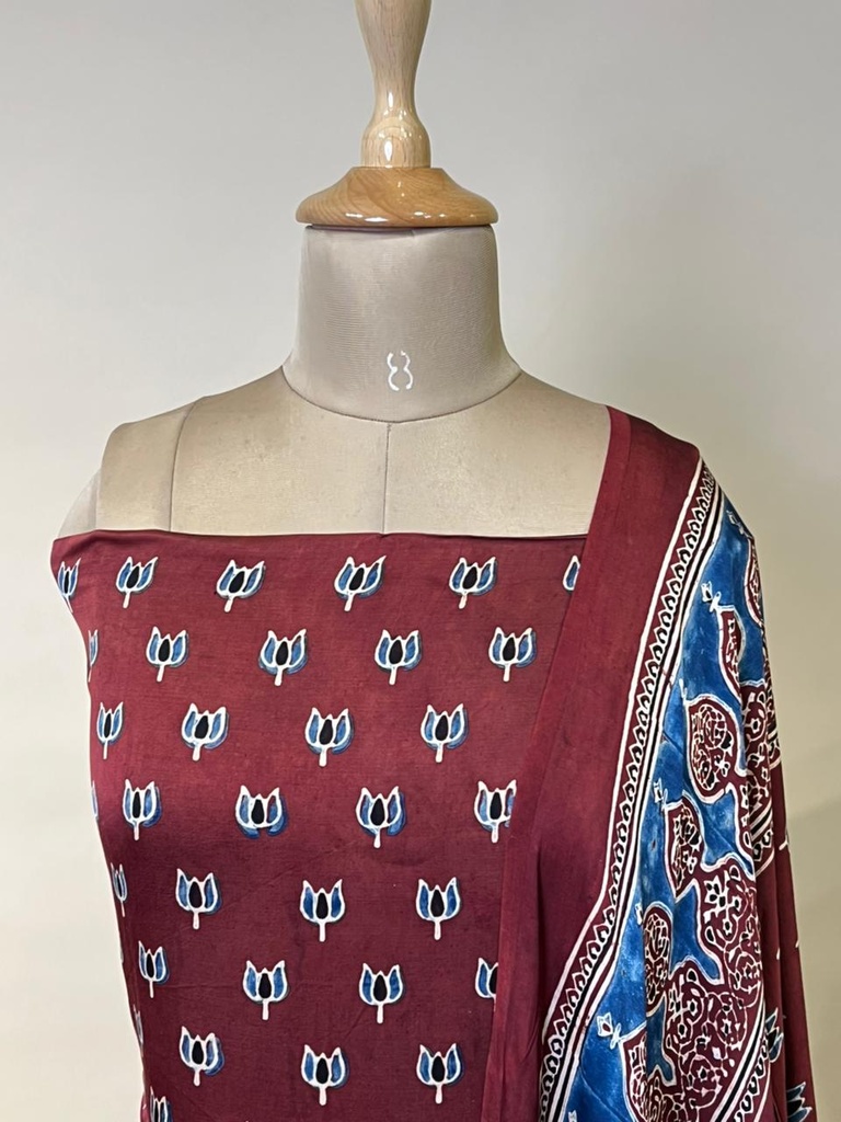  Ajrakh Modal Suit Sets  5012 
