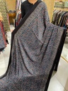 Ajrakh Modal Silk Saree 4243