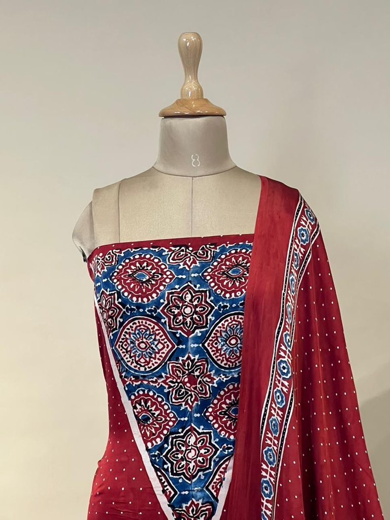  Ajrakh Modal Suit Sets  5012 