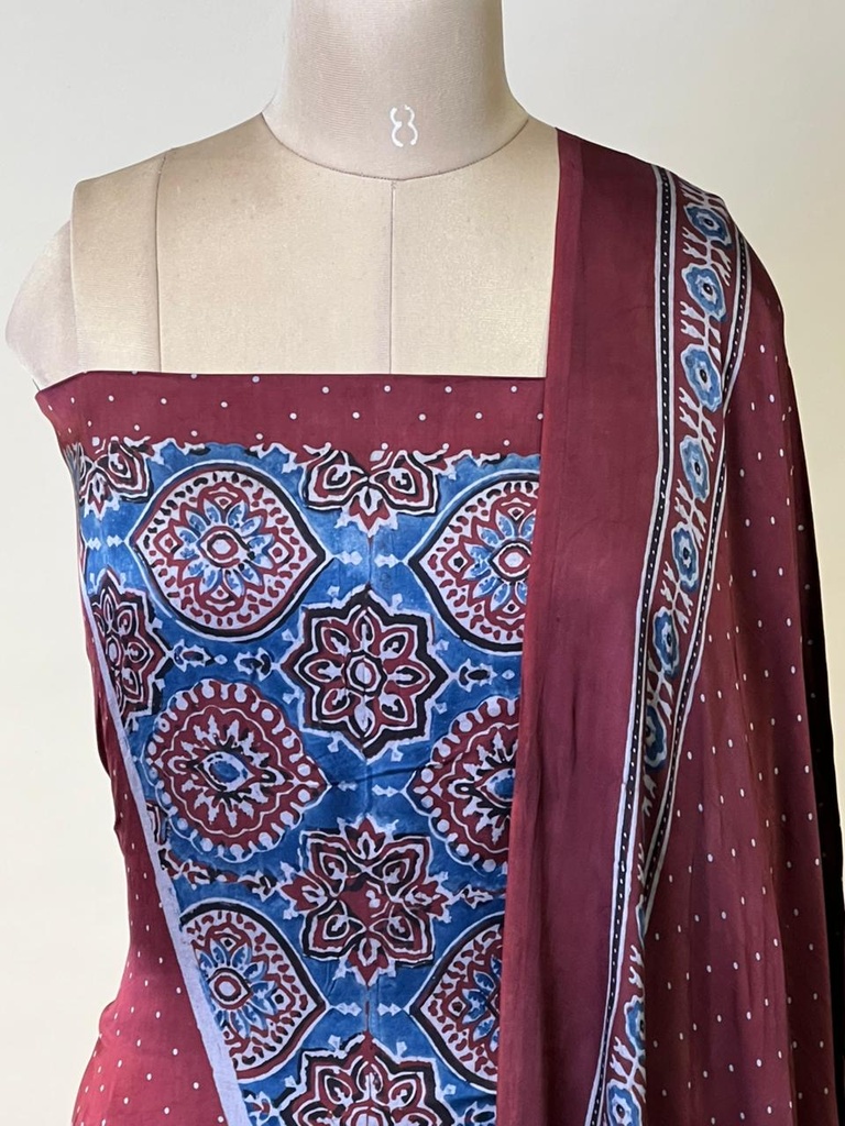  Ajrakh Modal Suit Sets  5012 