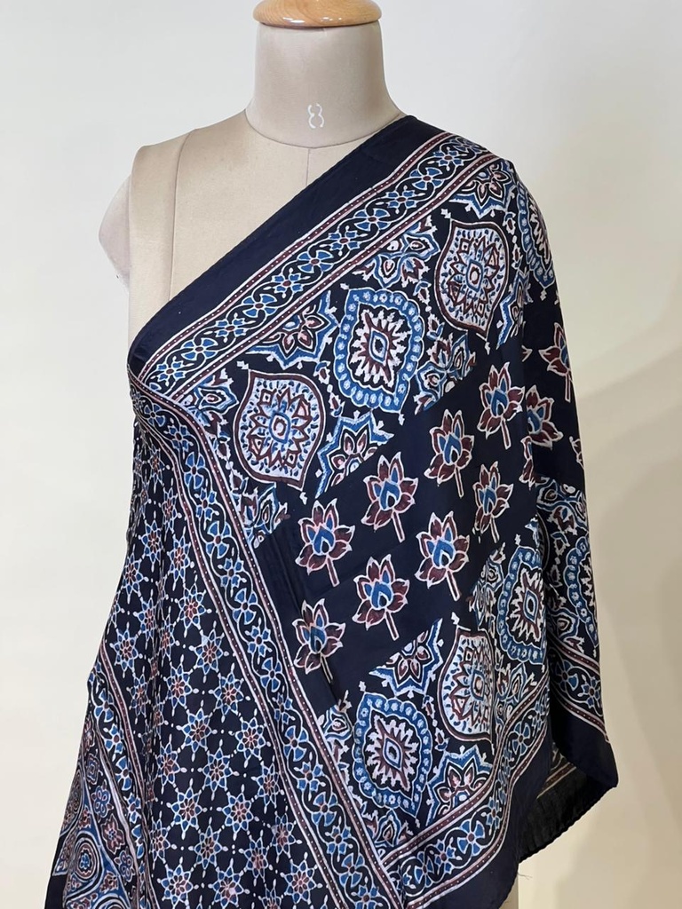 Ajrakh Modal Stoles 5071