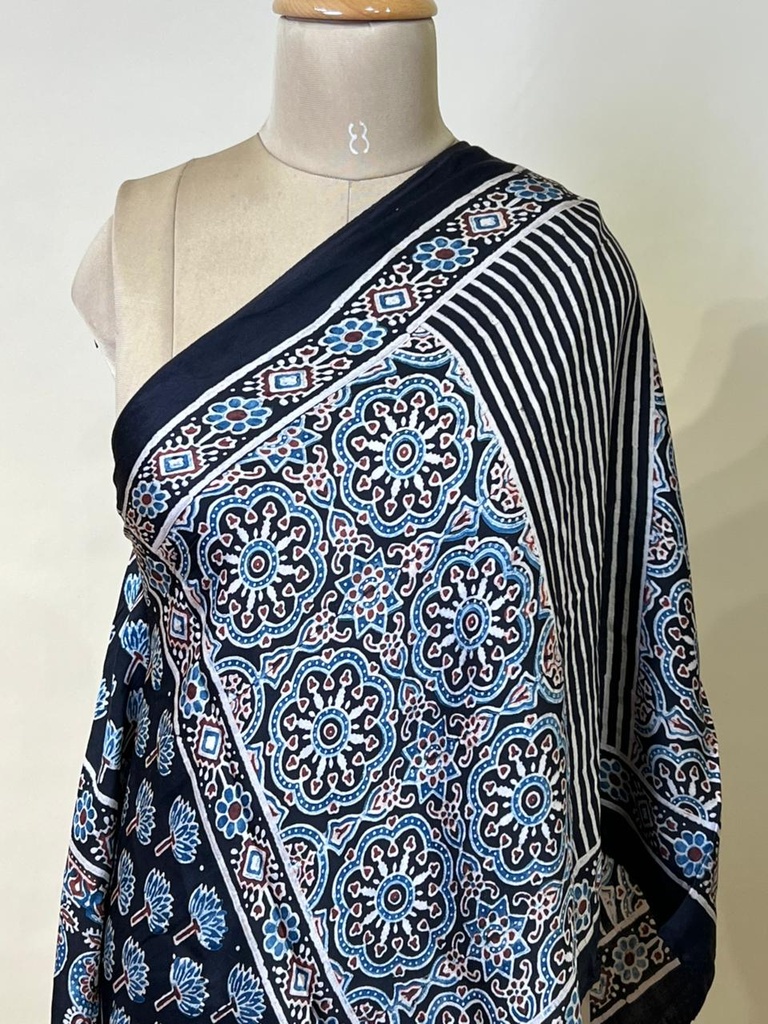 Ajrakh Modal Stoles 5071