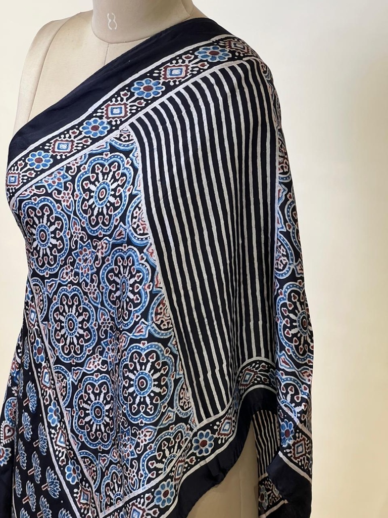Ajrakh Modal Stoles 5071