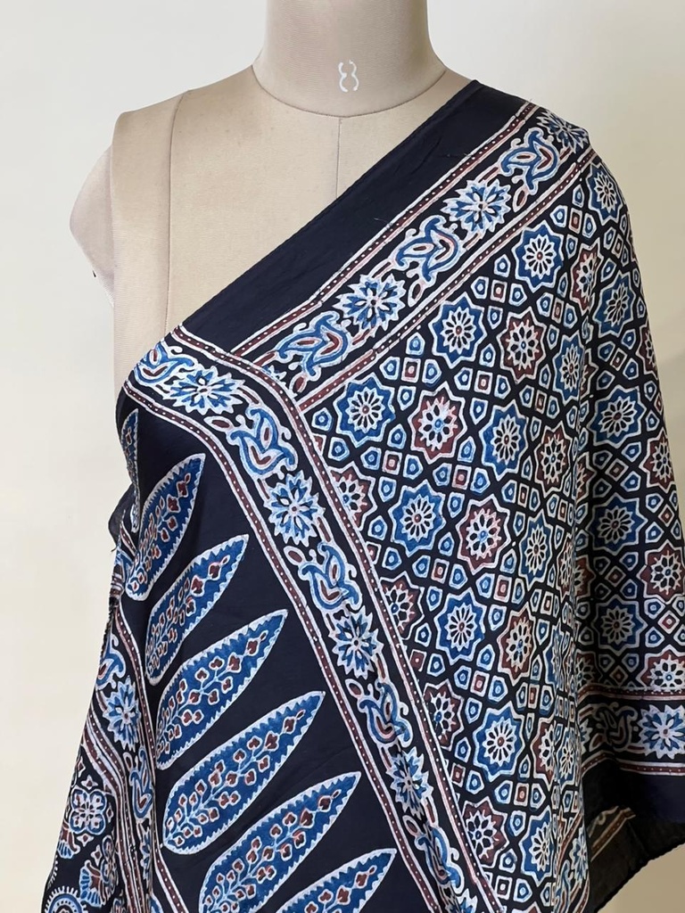 Ajrakh Modal Stoles 5071