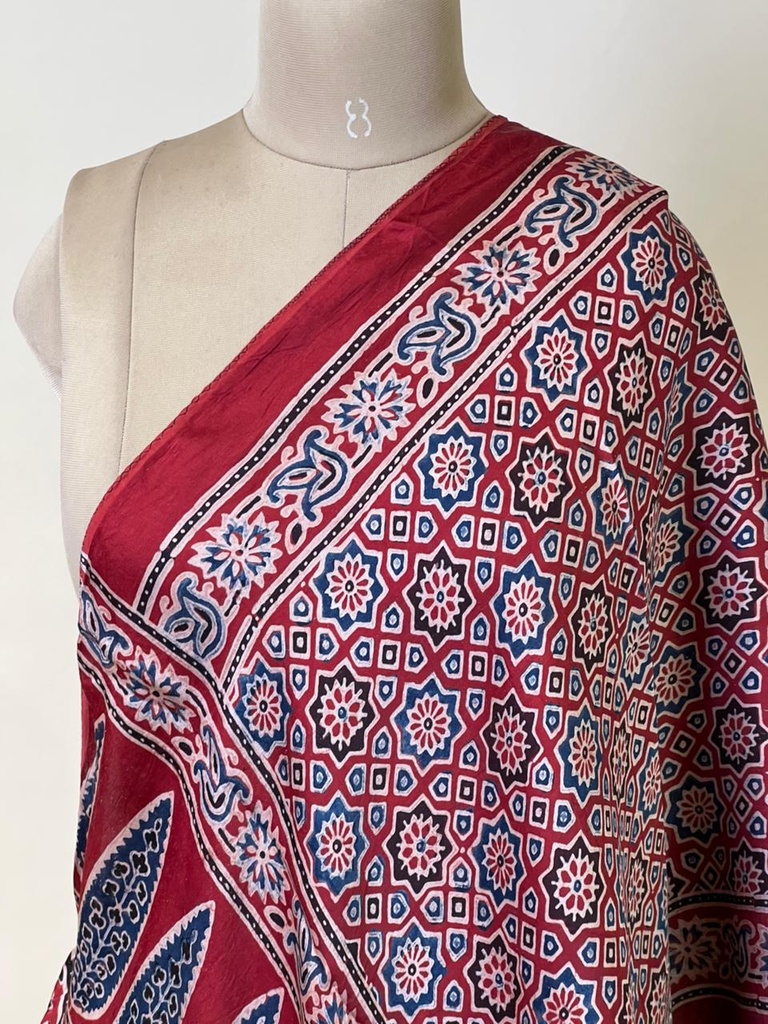 Ajrakh Modal Stoles 5071