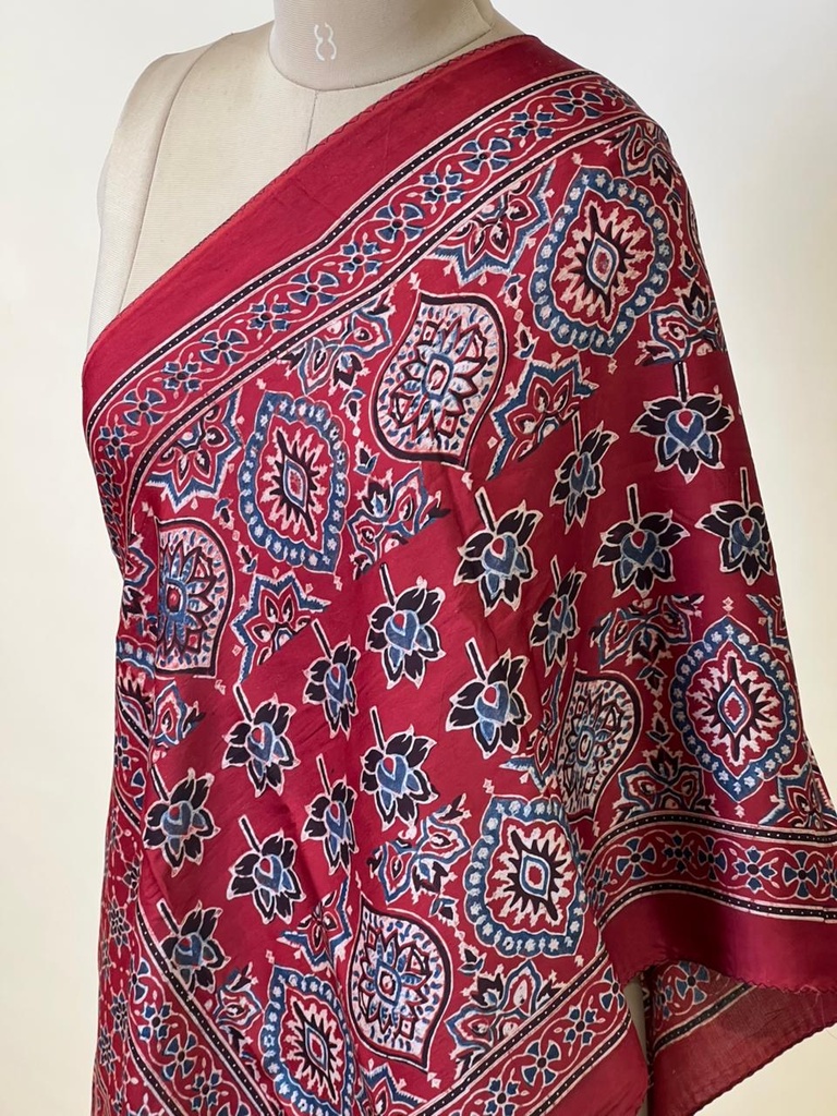 Ajrakh Modal Stoles 5071