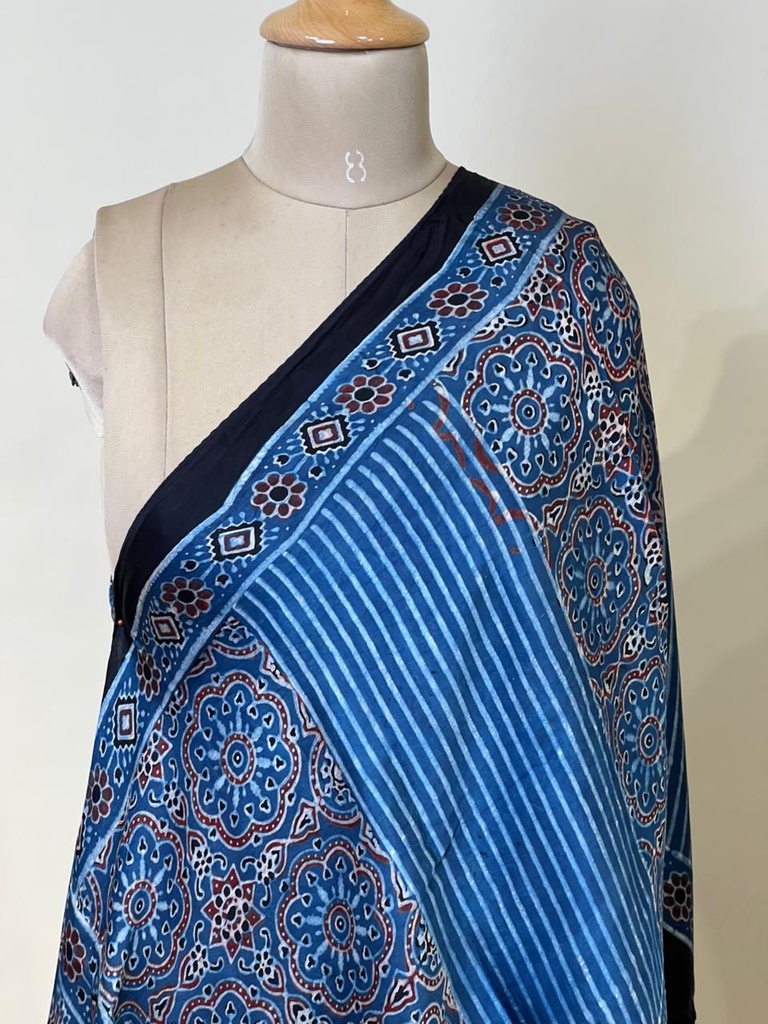 Ajrakh Modal Stoles 5071