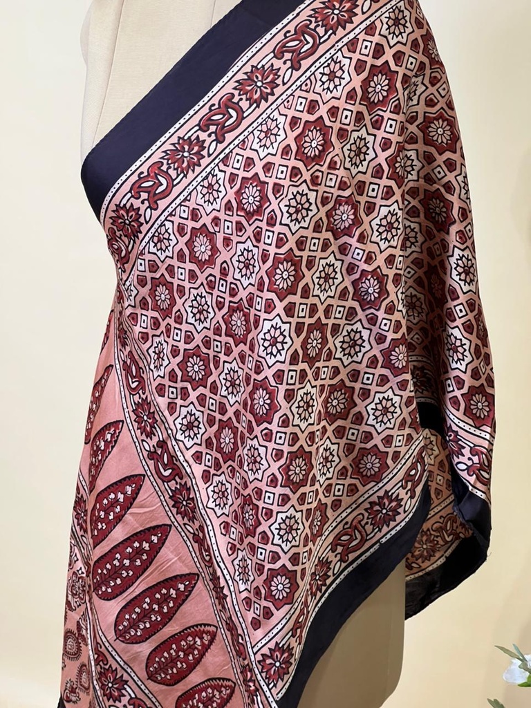 Ajrakh Modal Stoles 5071