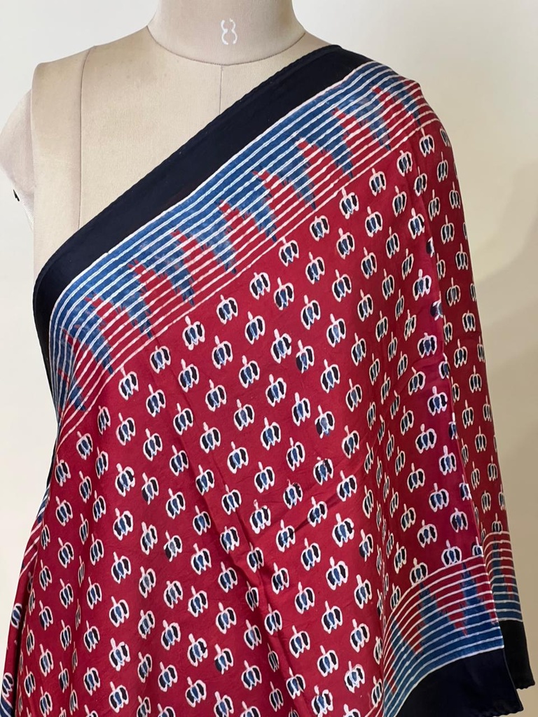 Ajrakh Modal Stoles 5071