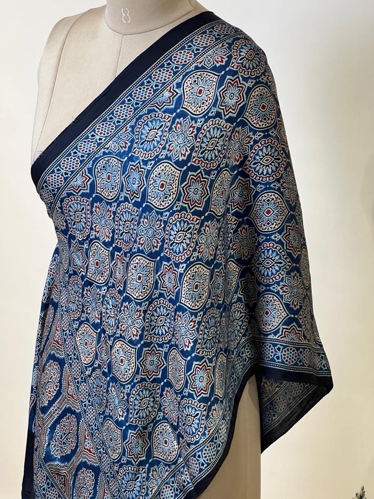 Ajrakh Modal Stoles 5071