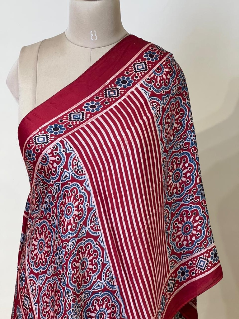 Ajrakh Modal Stoles 5071