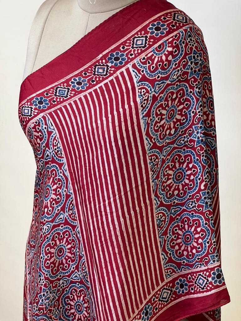Ajrakh Modal Stoles 5071