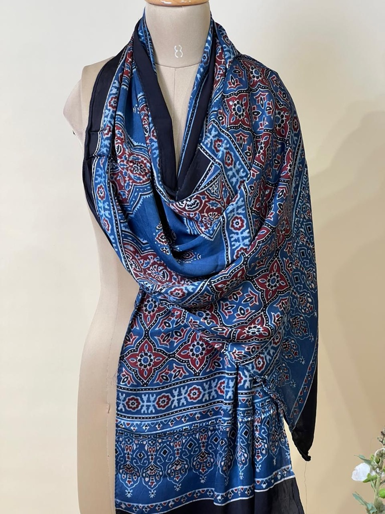 Ajrakh Modal Stoles 5071