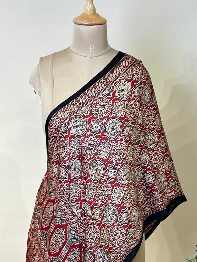 Ajrakh Modal Stoles 5071