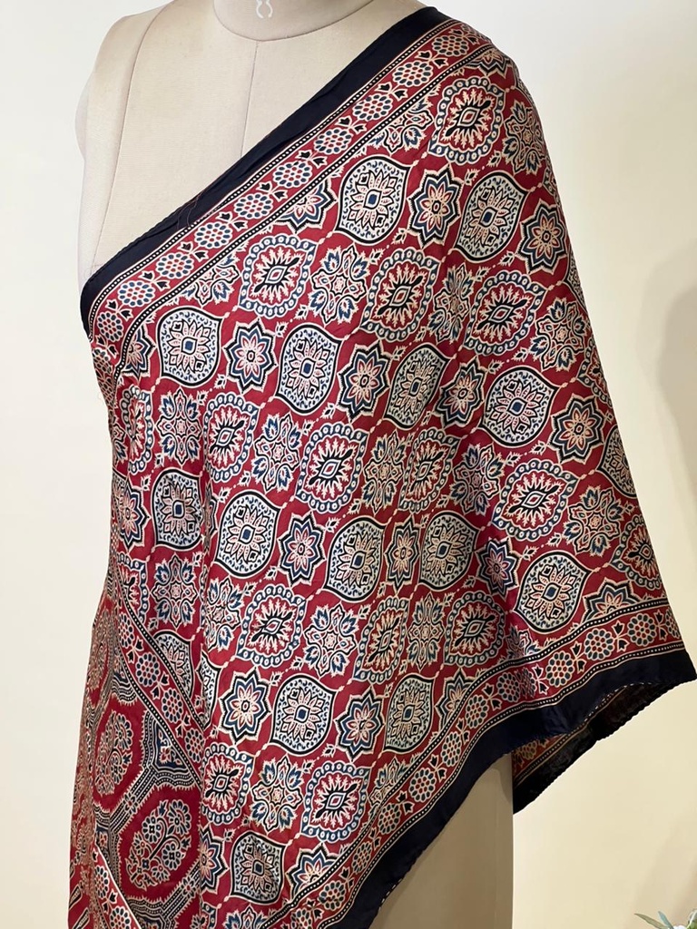 Ajrakh Modal Stoles 5071