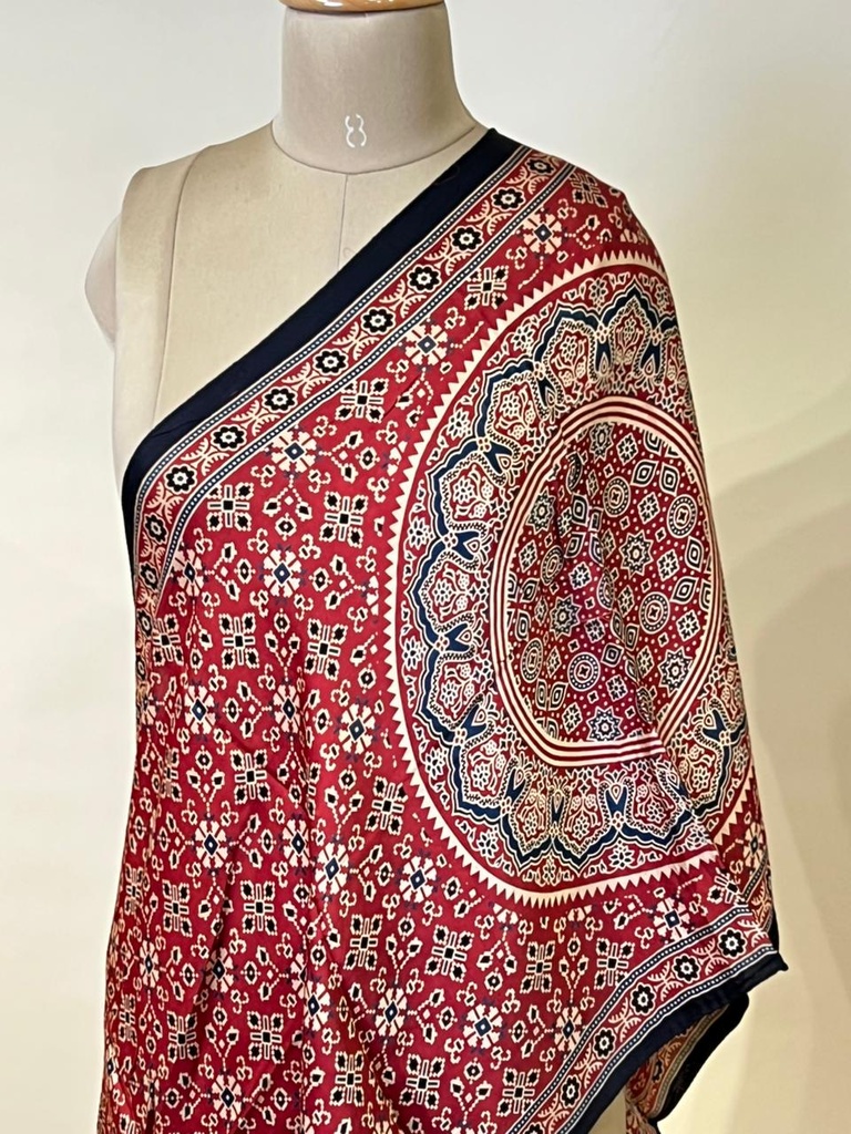 Ajrakh Modal Stoles 5071