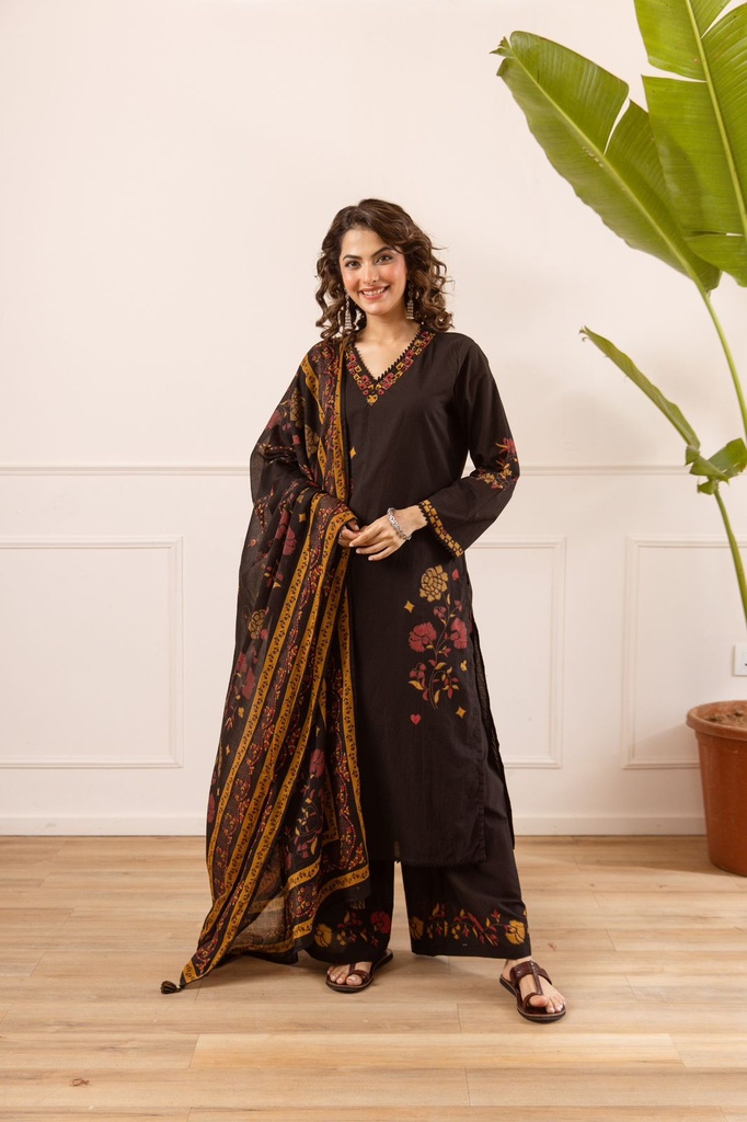 Premium Cotton Kurti Sets 5043