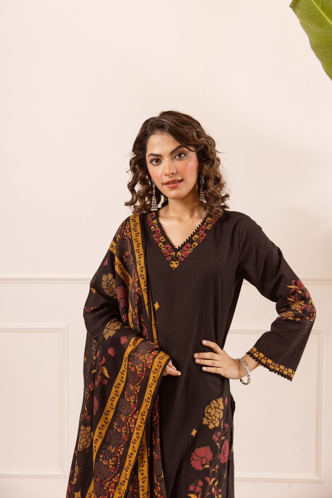 Premium Cotton Kurti Sets 5043