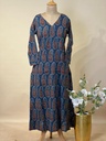 Ajrakh Aline Cotton Kurti 5028