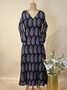 Ajrakh Aline Cotton Kurti 5028