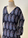 Ajrakh Aline Cotton Kurti 5028