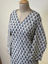 Ajrakh Aline Cotton Kurti 5028